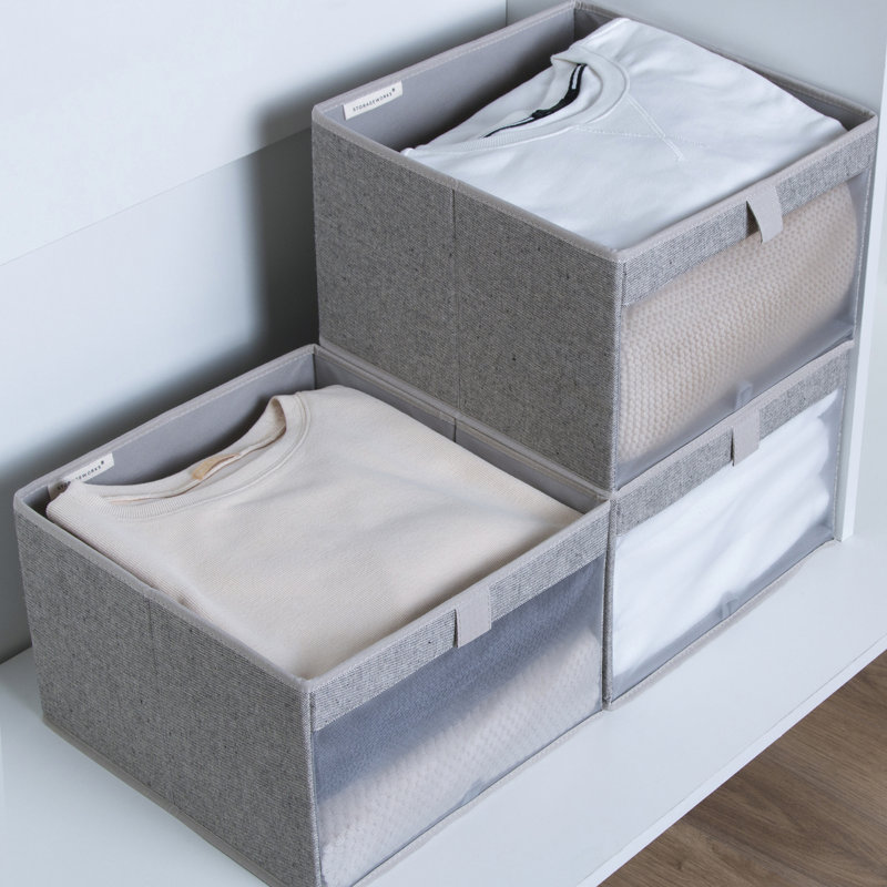 Rebrilliant Fabric Storage Bin Set & Reviews Wayfair